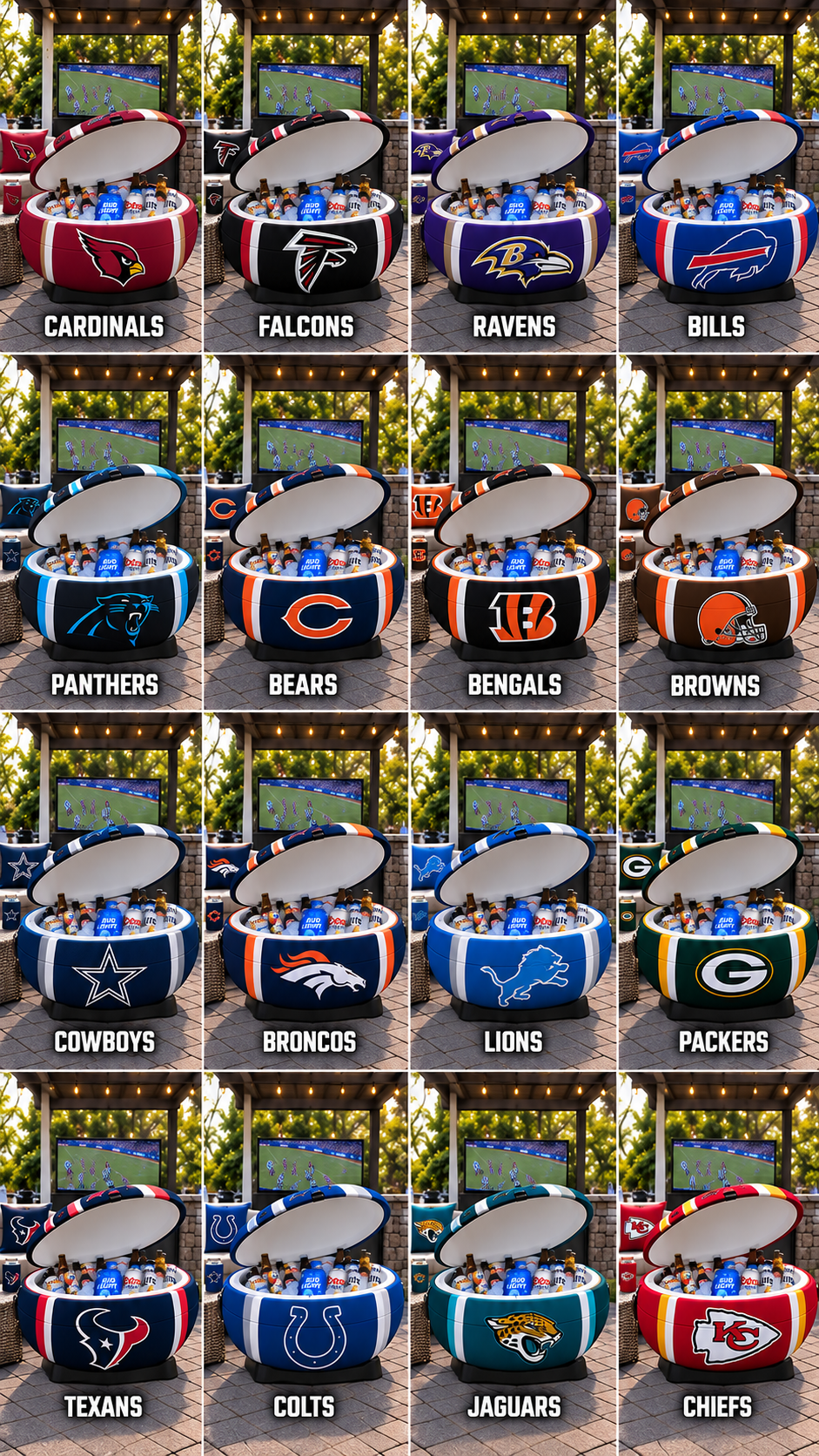 ChillDown™- Football Coolers